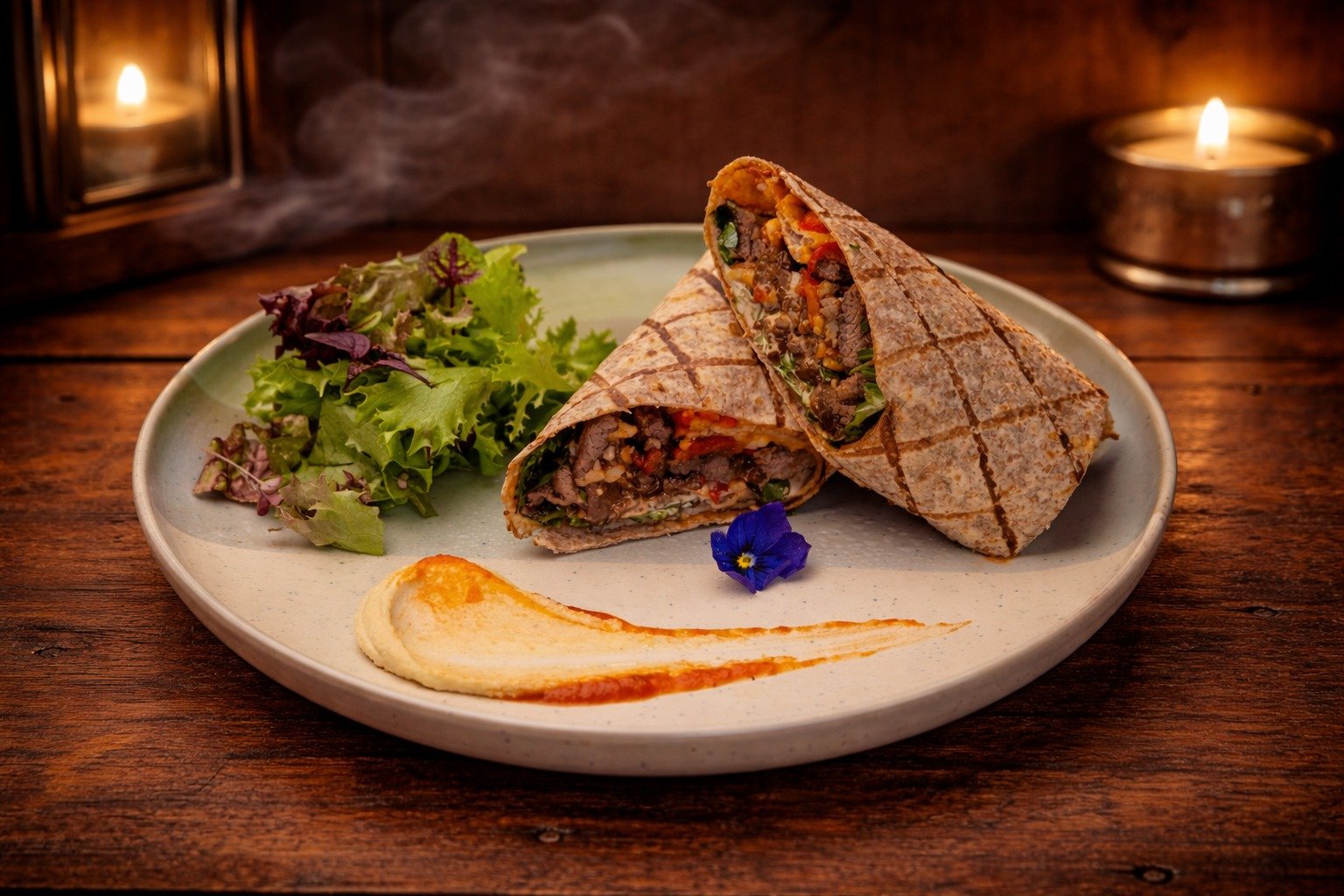 Dragon Fire Steak Wrap