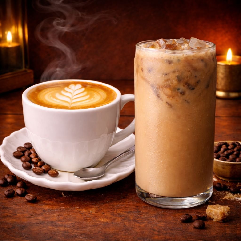 Spanish Latte Iced/hot