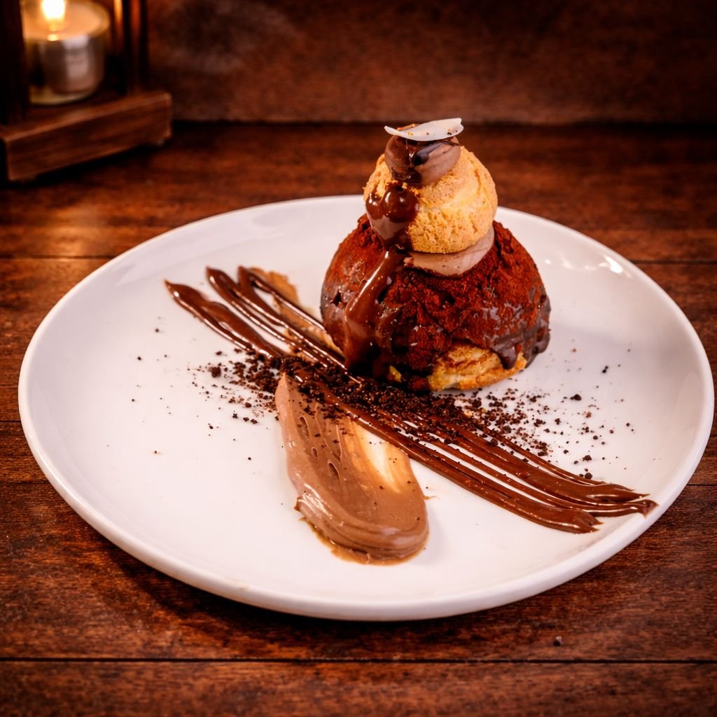 Midnight Palace Profiterole