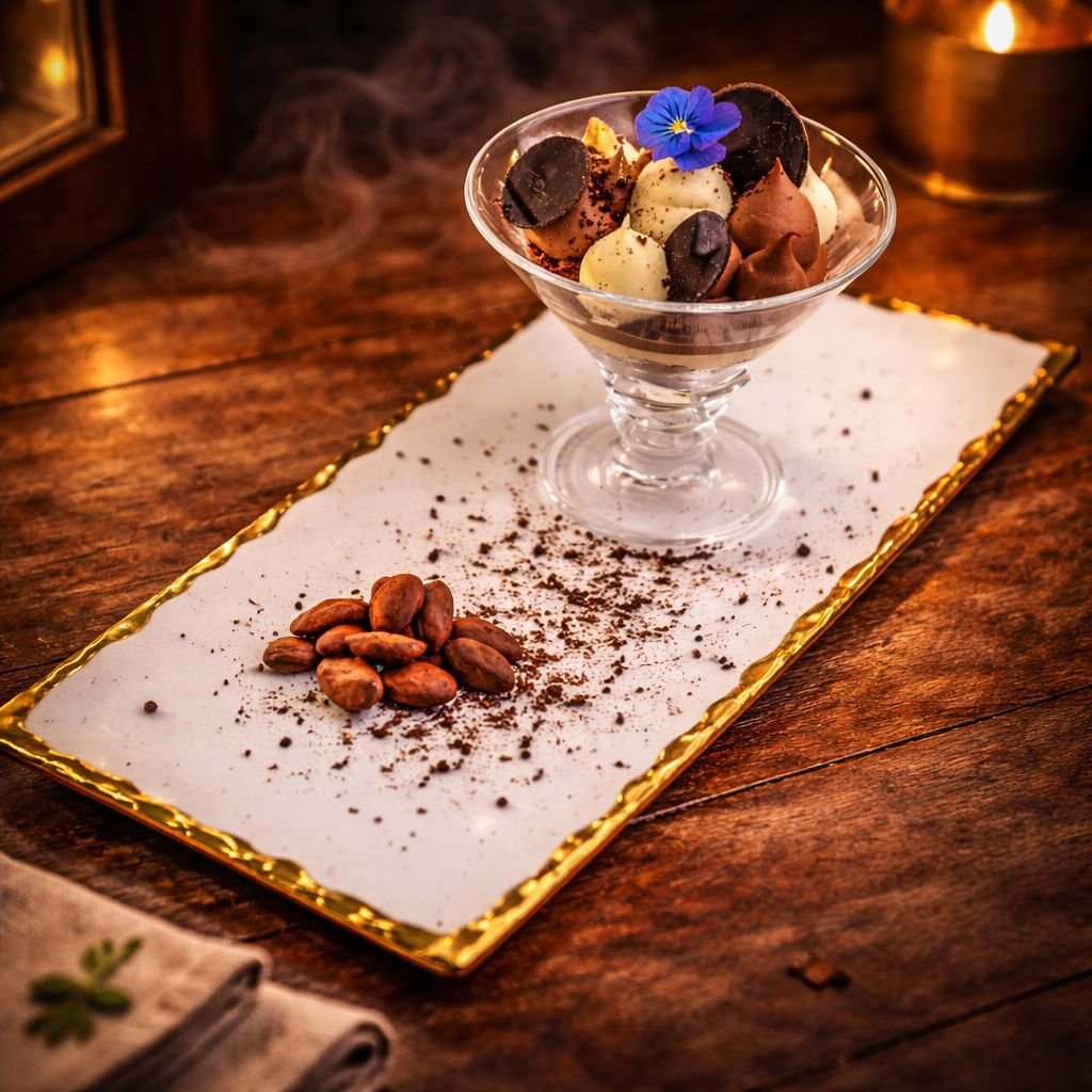 Castle Shadows Chocolate Texture